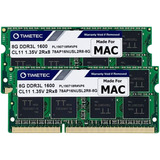 Memorias Ram Timetec, Compatible Con Mcbook /iMac, 16 Gb