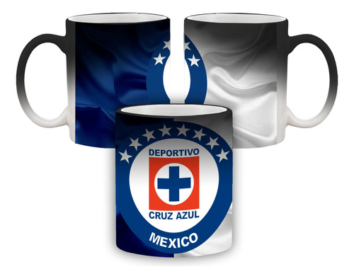 Taza Magica Termica Cruz Azul Calidad Premium