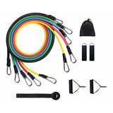 Kit Bandas X11 Resistencia Elasticas Tubulares Ejercicio