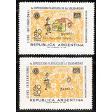 Argentina 830 Gj 1462 Catálogo Variedad Falta Verde/rojo