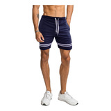 Bermuda Hombre Gdo Lines Chupin Con Bolsillos Shorts