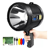 Foco Linterna Led Gigante P50 Alcance 1000mts Usb Recargable