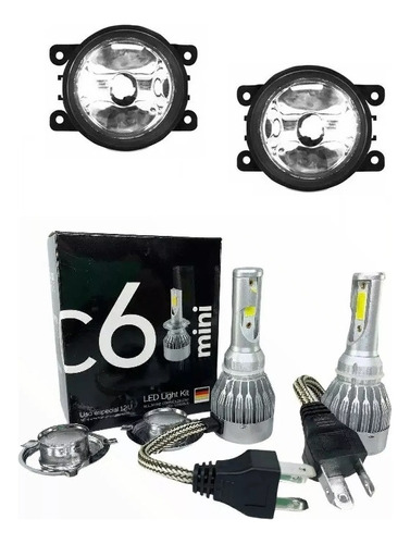 Set X2 Faro Auxiliar Aplicable A Citroen C3