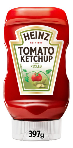 Ketchup Picles Squeeze 397g Heinz