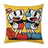 Cuphead Don't Deal With The Devil Cojin 40x40cm Almohada