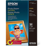 Epson S  Papel Fotografico Brillante, 52 Libras, Brillante,
