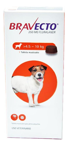 Bravecto Perro  4.5kg - 10kg