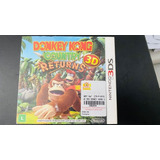 Donkey Kong Country Returns 3ds Lacrado Usa