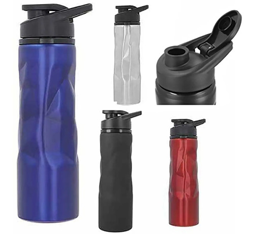 Cilindro De Acero Inoxidable Con Asa De Plástico Cap 800 Ml
