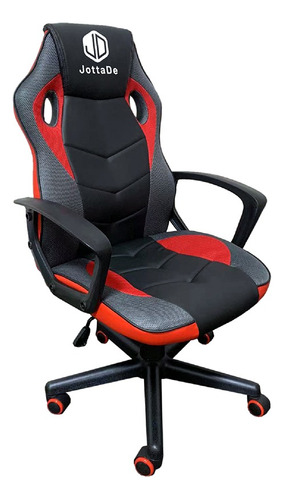 Silla De Escritorio Gamer Jd 615 Regulable Cuero Sintetico 