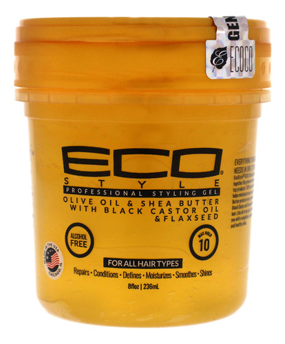 Eco Style Ecoco Gel - Aceite De Oliva Y Manteca De .