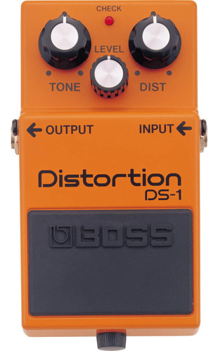 Pedal De Distorção Boss Ds-1 Distortion Para Guitarra