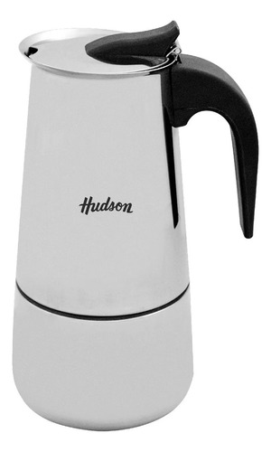 Cafetera Italiana Hudson 6 Pocillos Ac. Inox Apto Induccion