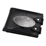 Cartera Billetera Caballero Batman Con Brche Para Regalo 