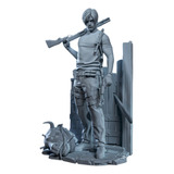Estátua/figure - Leon - Resident Evil - Para Pintura