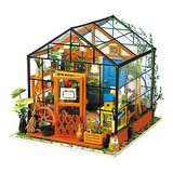 Robotime Diy Dollhouse Kit De Muebles De Madera En Miniatura