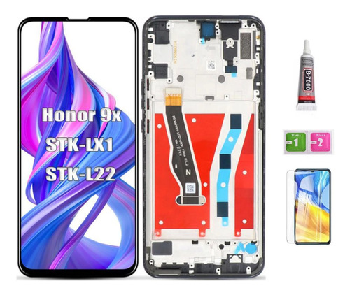 Pantalla Lcd Con Marco Para Huawei Honor 9x Stk-lx1 L22