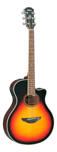 Guitarra Electroacustica Yamaha Apx700iivsb Electro Acustica Color Vintage Sunburst Orientación De La Mano Derecha