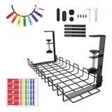 Bandeja De Gestión De Cables De Escritorio De 15,7