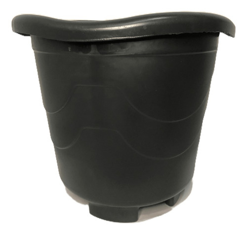 Kit 3 Vasos Para Plantas Injeplastec 16 Litros Grande 35 Cm