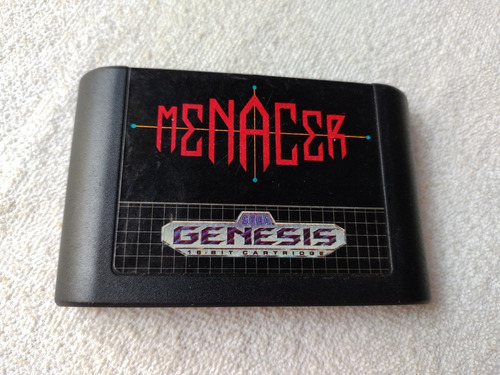 Menacer Sega Genesis Juego Cartucho 16 Bit Retro Gaming