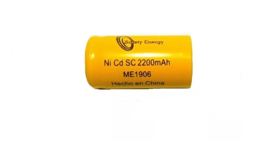 Pila Bateria Tipo Industrial Sc Ni-cd 2200 Mah 1,2v