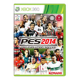 Jogo Pro Evolution Soccer 2014 (pes 14) - Xbox 360 Original