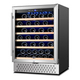 Tylza Refrigerador De Vino De 24 Pulgadas, 51 Botellas, Refr