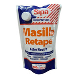 Masilla De Retape Sipa Neutra 400 Gr. Todo Uso