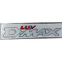 Emblema Luv Dmax Resina Tipo Original Compuerta Chevrolet  Chevrolet LUV