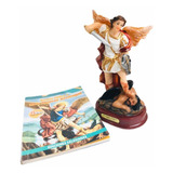 San Miguel Arcángel 12cm En Porcelana Italiana + Novena