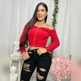 Hermosa Blusa Roja