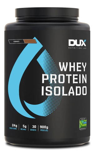 Whey Protein Isolado Dux 900g Sabor Cookies