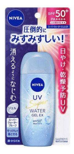 Nivea Uv Super Water Gel Spf 50 Pa+++ (versión Japon)
