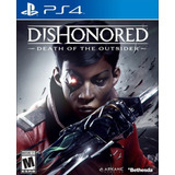 Dishonpred Death Of The Outsider - Bethesda - Ps4 