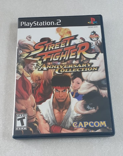 Street Fighter Anniversary Collection | Completo | Ps2 |