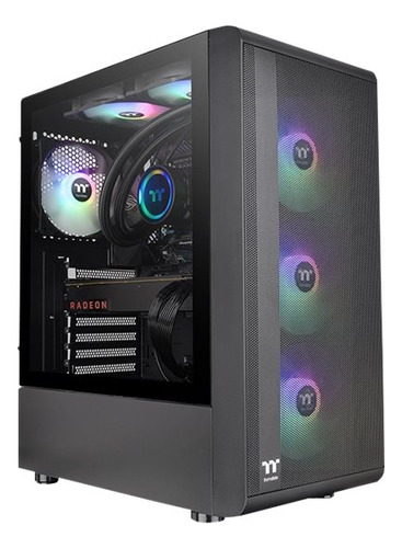 Gabinete Thermaltake S200 Tg Argb Mid Tower Cristal Templado