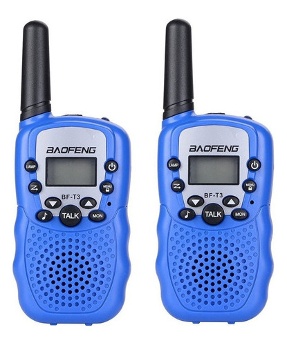 Mini Radios Walkie Talkies Para Niños Bf T3 X 2 Unidades