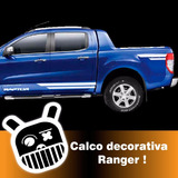 Calco Ploteo D-line Ford Ranger Raptor Calcomania Vinilo 