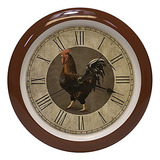 Estilo Antiguo Gallo Cocina Reloj De Pared Sonidos Cada Hora