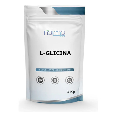 Naíma L Glicina 100% Pura 1kg | MercadoLibre