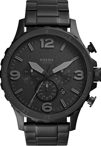 Reloj Fossil Nate Jr1401 Cronografo Hombre Nuevo Original 