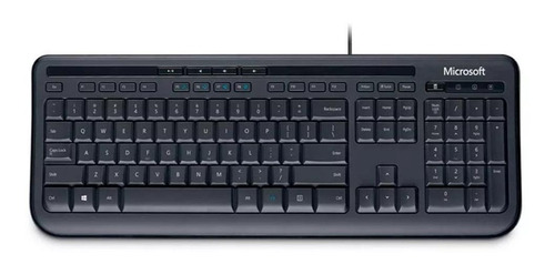 Teclado Microsoft Com Fio 600 Usb 