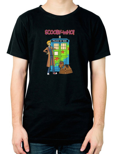 Remera Scooby Dooby Doo Shaggy Dr Who 531 Dtg Minos