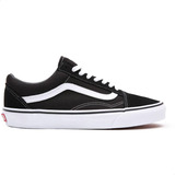 Zapatillas Vans Old Skool Color Black/white - Adulto 36.5 Ar