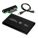 Case Hd Externo Usb Slim Adaptador Usb 2.0 Sata 3 Ssd Oferta