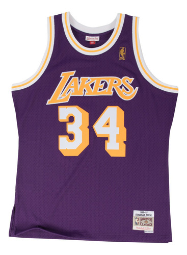 Mitchell & Ness Jersey Nba Lakers 96 O'neal