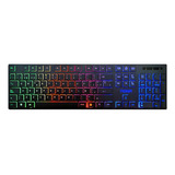 Teclado Pc Gamer Noganet Nkb-500 Retroiluminado Rgb Usb Fact