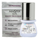  Master Elite Cola Diamond Para Alongamento De Cílios 3g Cor Transparente Original Com Registro Anvisa