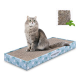 Vivaglory Rascador De Gatos De Cartn Con Caja, Almohadilla R